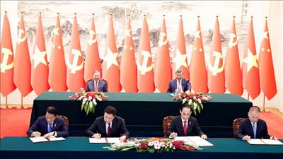 32 văn kiện hợp tác được ký kết trong chuyến thăm Trung Quốc của Tổng Bí thư, Chủ tịch nước Tô Lâm