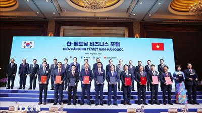 Nâng tầm quan hệ Đối tác chiến lược toàn diện giữa Việt Nam và Hàn Quốc