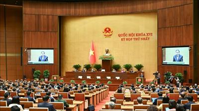 Bế mạc kỳ họp thứ nhất, Quốc hội khóa XVI