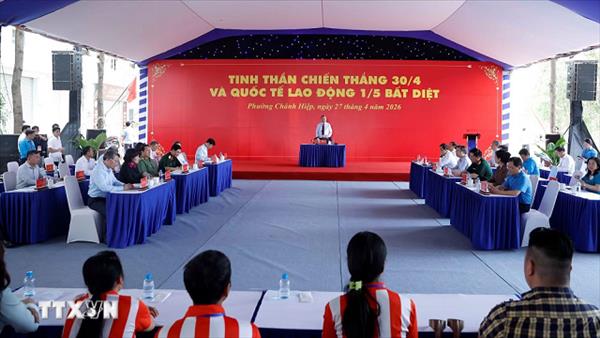 Tổng Bí thư, Chủ tịch nước động viên công nhân, người lao động ở TPHCM