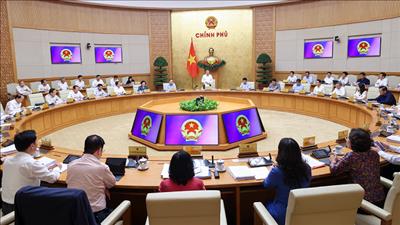 Thủ tướng Lê Minh Hưng chủ trì phiên họp Chính phủ thường kỳ tháng 4/2026