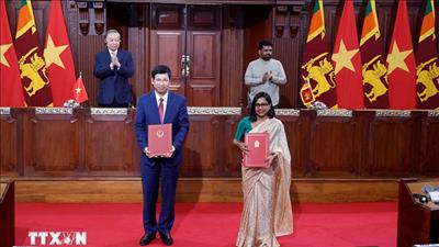 Tuyên bố chung giữa nước Cộng hòa Xã hội Chủ nghĩa Việt Nam và nước Cộng hòa Xã hội Chủ nghĩa Dân chủ Sri Lanka
