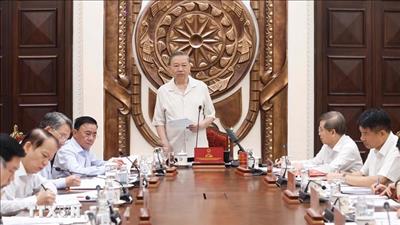 Tổng Bí thư, Chủ tịch nước Tô Lâm: Kiện toàn các Ban chỉ đạo Trung ương về hoàn thiện thể chế, pháp luật, cải cách tư pháp