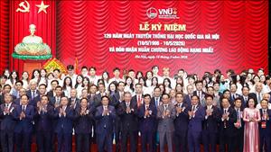 Đại học Quốc gia Hà Nội tiếp tục vươn lên trở thành biểu tượng của trí tuệ Việt Nam