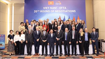 Việt Nam và EFTA kết thúc đàm phán Hiệp định thương mại tự do