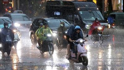 Bắc Bộ mưa dông rải rác, Trung Bộ và Nam Bộ nắng nóng, có nơi nắng nóng gay gắt