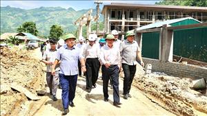 Phó Thủ tướng Lê Tiến Châu kiểm tra tiến độ xây trường phổ thông nội trú liên cấp tại Tuyên Quang