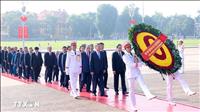 Lãnh đạo Đảng, Nhà nước tưởng niệm các Anh hùng liệt sỹ và viếng Chủ tịch Hồ Chí Minh