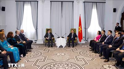 Tổng Bí thư, Chủ tịch nước Tô Lâm tiếp trí thức, nhà khoa học tiêu biểu người Việt Nam tại Australia