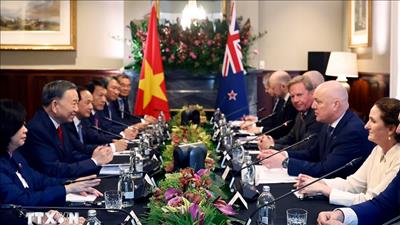 Phát triển toàn diện quan hệ giữa hai nước Việt Nam và New Zealand