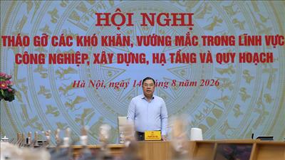 Khơi thông nguồn lực, tạo thuận lợi cho doanh nghiệp phát triển công nghiệp, xây dựng, hạ tầng