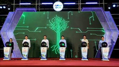 Khai mạc Hội chợ triển lãm sản phẩm tiết kiệm năng lượng và chuyển đổi xanh 2026
