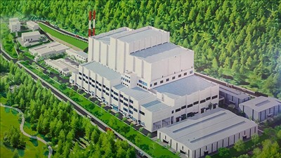 Khởi công dự án Nhà máy điện rác Nghệ An