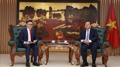 Phó Thủ tướng Thường trực Phạm Gia Túc tiếp lãnh đạo 2 Tập đoàn lớn của Trung Quốc