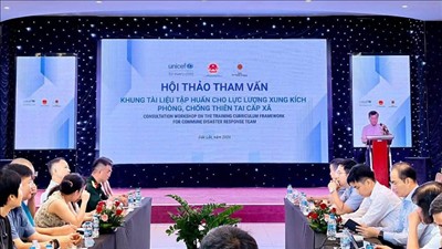 Tăng cường khả năng chống chịu rủi ro thiên tai và biến đổi khí hậu ở cấp cơ sở