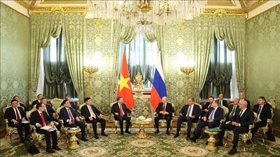 Tổng Bí thư, Chủ tịch nước Tô Lâm hội đàm với Tổng thống Nga Vladimir Putin