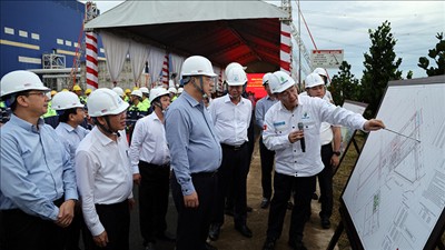 Bảo đảm tiến độ đồng bộ chuỗi khí - điện Lô B - Ô Môn