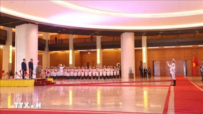 Tổng Bí thư, Chủ tịch nước Tô Lâm chủ trì Lễ đón chính thức Nhà vua Vương quốc Thái Lan và Hoàng hậu