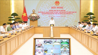 Triển khai Khung kiến trúc tổng thể quốc gia số đồng bộ, hiệu quả