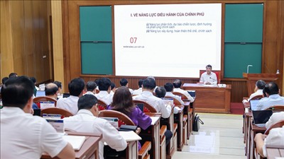 Thủ tướng: Nâng cao đồng bộ 7 yếu tố năng lực điều hành của Chính phủ