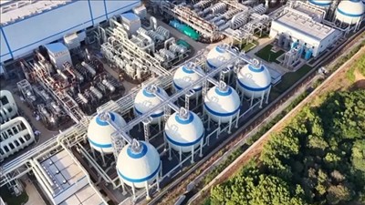 Nhà máy lưu trữ điện khí nén trong hang muối dưới lòng đất