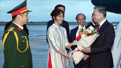 Tổng Bí thư, Chủ tịch nước Tô Lâm đến New York tham dự phiên thảo luận cấp cao Đại hội đồng Liên Hợp Quốc khóa 81