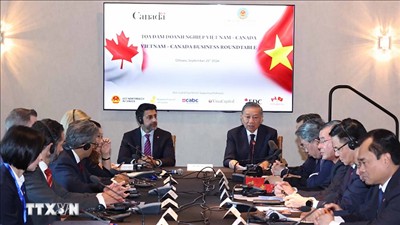 Tổng Bí thư, Chủ tịch nước Tô Lâm dự Tọa đàm cấp cao doanh nghiệp Việt Nam - Canada