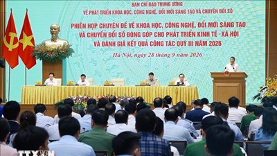 Thủ tướng Lê Minh Hưng: Phát triển công nghệ phải tạo giá trị, có đóng góp thực chất vào tăng trưởng