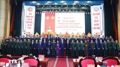 Tổng Bí thư, Chủ tịch nước Tô Lâm dự Lễ kỷ niệm 80 năm Ngày truyền thống Lực lượng vũ trang Quân khu 2