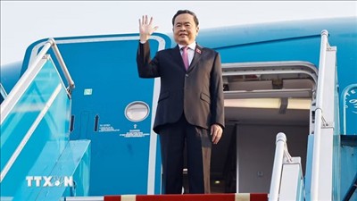 Chủ tịch Quốc hội Trần Thanh Mẫn lên đường thăm chính thức Trung Quốc