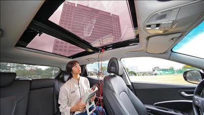 Xe Hyundai và Kia sẽ dùng năng lượng mặt trời từ 2019
