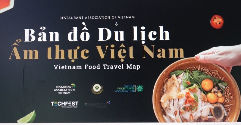 bản đồ du lịch ẩm thực Việt Nam